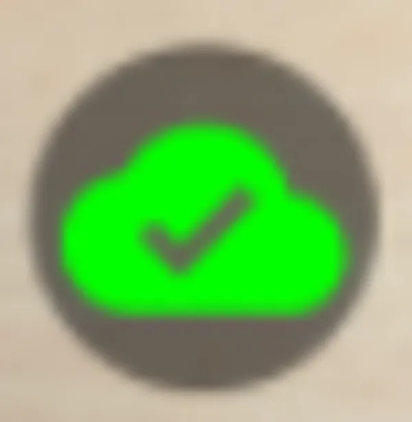 Fully synced icon
